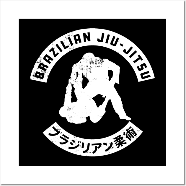 Brazilian Jiu-Jitsu Wall Art by Black Tee Inc